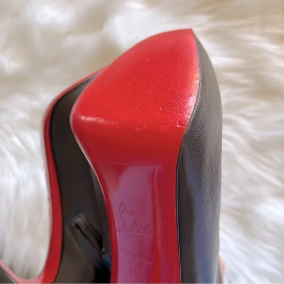 Christian Louboutin Miss 120 Platform Ankle Boot in Brown EU 39.5 - Picture 7 of 10